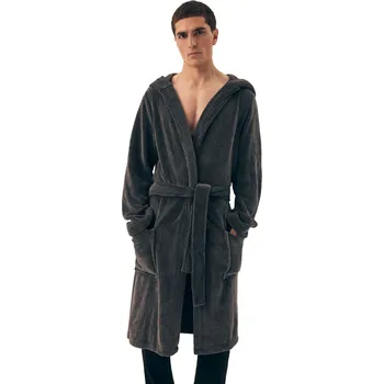 Dámský župan Pánský župan 43012 Mild - HENDERSON šedá M