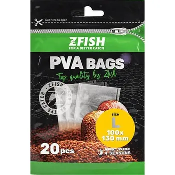 Zfish PVA Sáčky PVA Bags L_100 x 130mm_20 ks