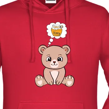 Pánská mikina Mikina Pro páry | Párová mikina Medvěd