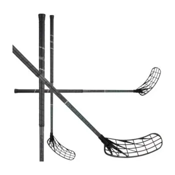 Florbalová hůl Unihoc Unilite SUPERSKIN PRO 29 graphite/turquoise Florbalová hůl grafitová / tyrkysová, Pravá (pravá ruka dole), 92cm (=102cm)