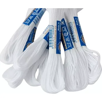 Příze Bavlnka na vyšívání MOULINE - 0010 (Vyšívací příze Mouline Niťárna)