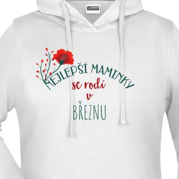 Dámská mikina Mikina Pro maminky | Mikina Nejlepší maminky se rodí v
