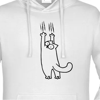 Pánská mikina Mikina Kočky | Mikina Simon's cat