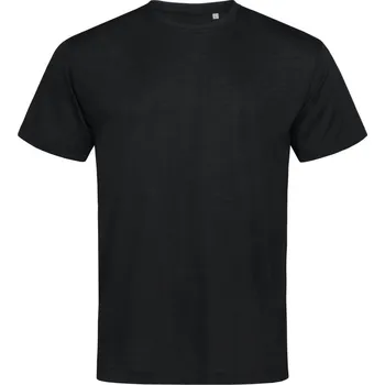 pracovní tričko Stedman Tričko Cotton Touch Men, sportovní, krátký rukáv, pánské COT05860005903-black opal L Černý opál