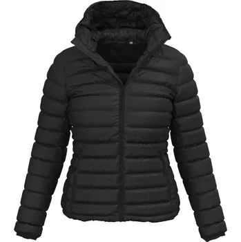 pracovní bunda Stedman Bunda Padded Jacket Lux Women, prošívaná, dámská COT05552005901-black opal S Černý opál