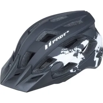 Cyklistická přilba Přilba PRO-T Plus Soria In mold L 58-61 černo bílá