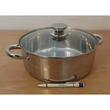 Hrnec Hrnec s poklicí 26cm nerez 5,2l výška 10cm