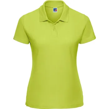 Pánské tričko Russell Polokošile 539F, krátký rukáv, dámská COT10539F12200-lime XS Zelená lime