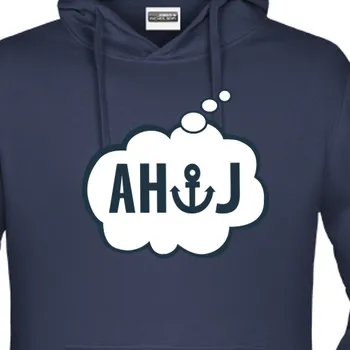 Pánská mikina Mikina Vodáci | Vodácká mikina Ahoj