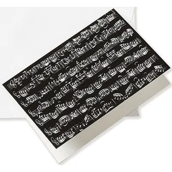 VIENNA WORLD Přání do obálky PARTITURA černé