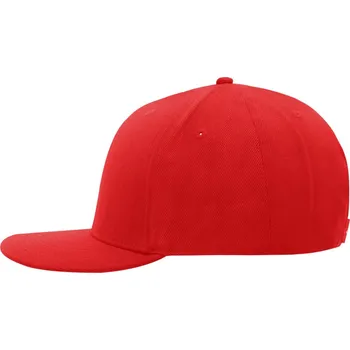 Pracovní přilba Myrtle Beach Kšiltovka MB 6634 Pro Style, 6 panelová COT036634a8099-red/red UNI Červená/červená