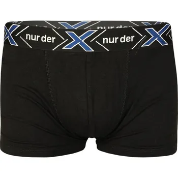 Boxerky Lürgen Xtreme bavlněné boxerky M černá