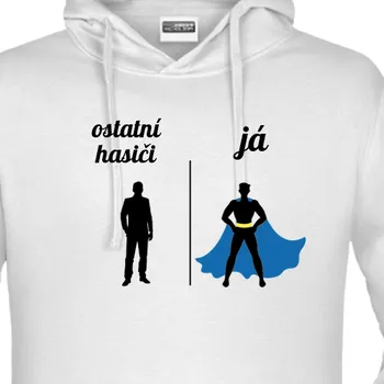 Pánská mikina Mikina Hasiči | Mikina Hasič Hrdina