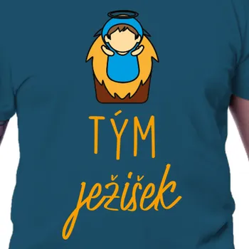 Tričko Vánoce | Vánoční triko Tým Ježíšek