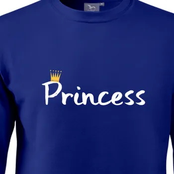 Pánská mikina Mikina Rodinné sety | Mikina pro dceru Princess