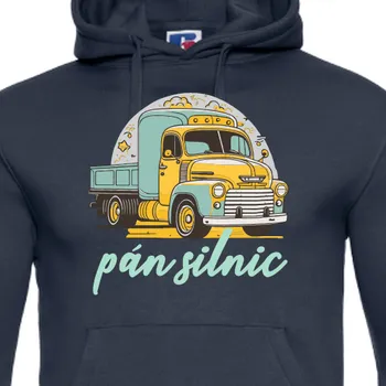 Pánská mikina Mikina Auta a motorky | Mikina pro řidiče náklaďáků