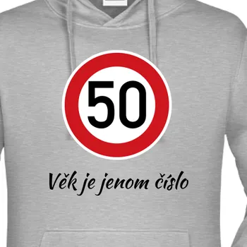 Pánská mikina Mikina K narozeninám | Pánská mikina Kulatá 50