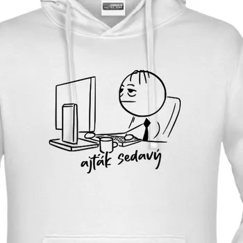 Pánská mikina Mikina Akce | IT mikina Ajťák