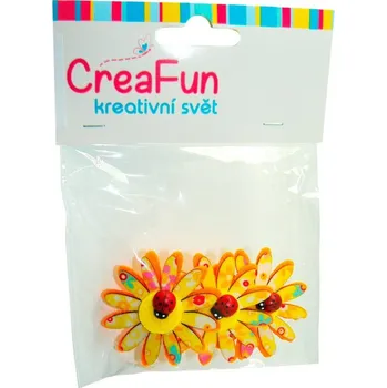 Magnetická kreslící tabulka Květina + berušky, 3ks