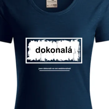 Dámské tričko Organická trička Láska | Dámské tričko Dokonalá