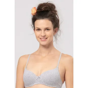 Podprsenka TEENAGERSKÁ PODPRSENKA TBM 120 ŠEDÁ šedá 80AA