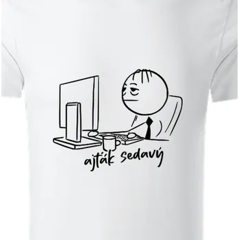 Organická trička IT | IT organické tričko Ajťák