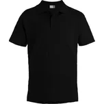 Promodoro Polokošile Superior 4001, krátký rukáv, pánská COT40400100215-black Černá 5XL