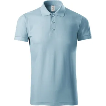 Pánská móda Piccolio Polokošile Joy P21, krátký rukáv, pánská MAL-P211518 3XL Modrá nebesky