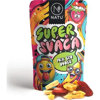 Sušené ovoce Super Sváča mix lyo ovoce NATU 21 g