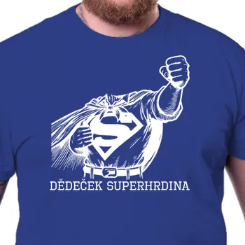Tričko Pro dědečka | Tričko pro dědečka Superhrdina