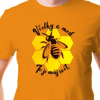 Pánské tričko Tričko Akce | Tričko pro včelaře Včelky