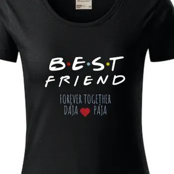 Dámské tričko Organická trička BFF | Bio tričko pro BFF Pája