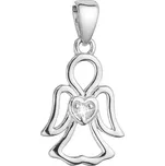 Evolution Group - Pavona Stříbrný přívěsek Anděl s čirým zirkonem 14031.1 + 2 měsíce na vrácení zboží