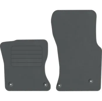 autokoberec Velurové autokoberce s upevněním v sadě Edecor