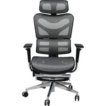 Kancelářská židle MOSH AirFlow 702L černo bílá