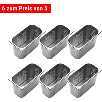 Nádobí G.Gastro Nerezová GN nádoba 1/3 - perforovaná - hloubka: 200 mm