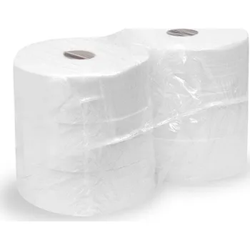 Toaletní papír Toaletní papír JUMBO 26cm, 2 vrs. bílý 100% celuloza (6ks)