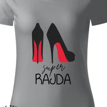 Dámské tričko Organická trička Den žen | Organické tričko Super rajda