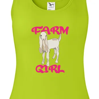 Tílko Zemědělci | Dámské tílko Farm girl