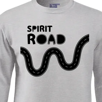 Pánská mikina Mikina Cestování | Dětská mikina Spirit road