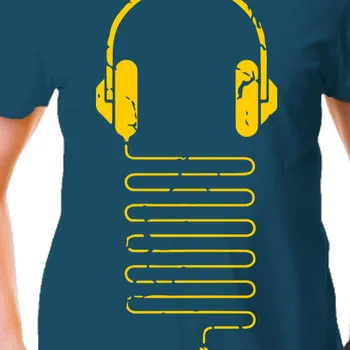 Tričko Gaming | Pánské tričko Headphones