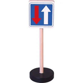 Dřevěná hračka BABU - Značka - přednost před protijedoucími