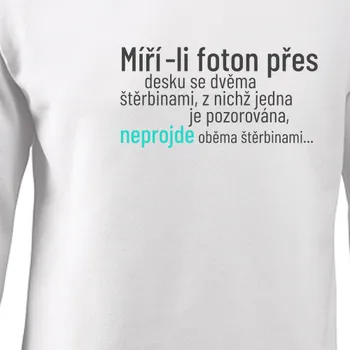 Pánská mikina Mikina Filmy a seriály | Mikina "Foton by Big Bang Theory"