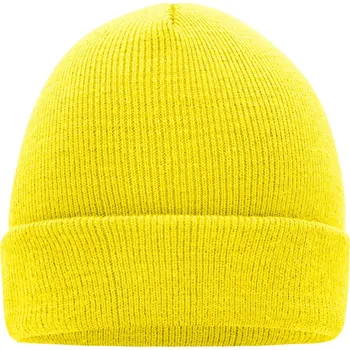 Pracovní přilba Myrtle Beach Čepice MB 7500, pletená COT03750020099-yellow Žlutá UNI