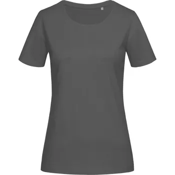 Pracovní oblečení Stedman Tričko Crew Neck T Lux, krátký rukáv, dámské COT05760014603-slate grey L Šedá slate