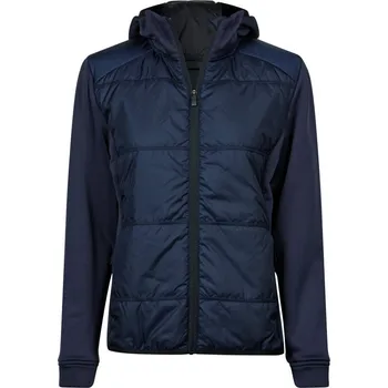 pracovní bunda TeeJays Bunda TJ 9113 s kapucí, hybridní, strečová, dámská COT18911385702-navy/navy M Navy