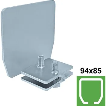 Příslušenství pro plot Záslepka C profilu 94x85 mm