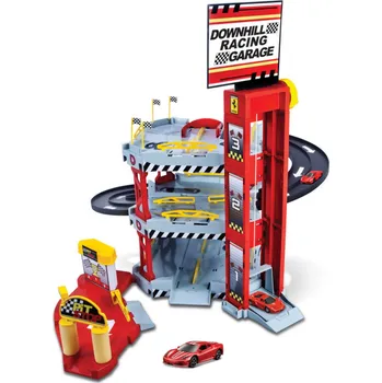 auto na autodráhu Bburago garáž Ferrari Downhill Racing