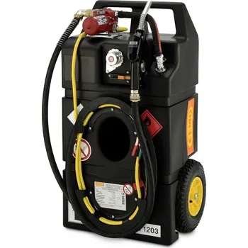 Palivové čerpadlo Výdejní vozík na benzín 60 l – 95 l pro 12 V CEMO Objem: 95 l
