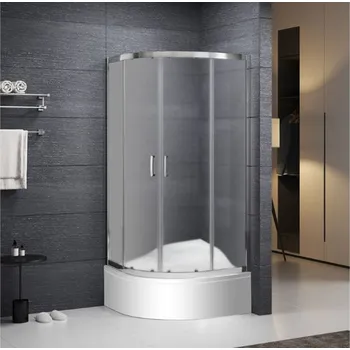 Roth Kout sprchový Lozano 80 LH/sklo matt, R550, 80x80x165, pro hl. vaničku